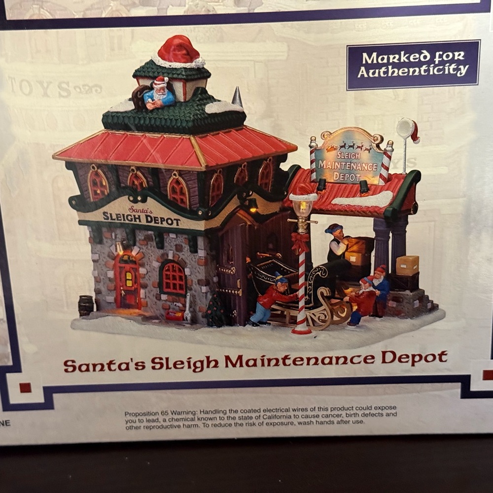 Santa's Sleigh Maintenance Depot